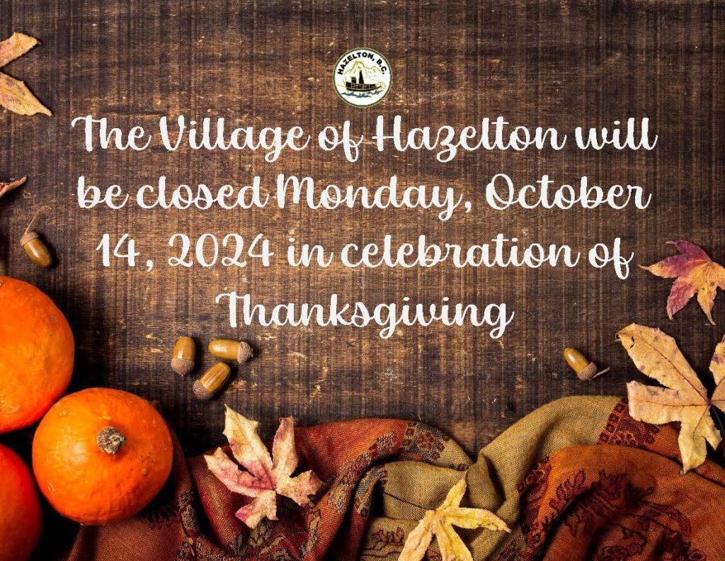 Thanksgiving office closure notice