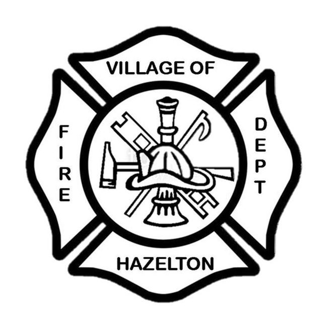 Village of Hazelton Fire Department logo