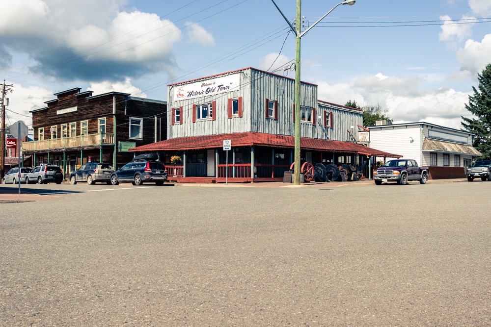 Historic storefronts on Government Street