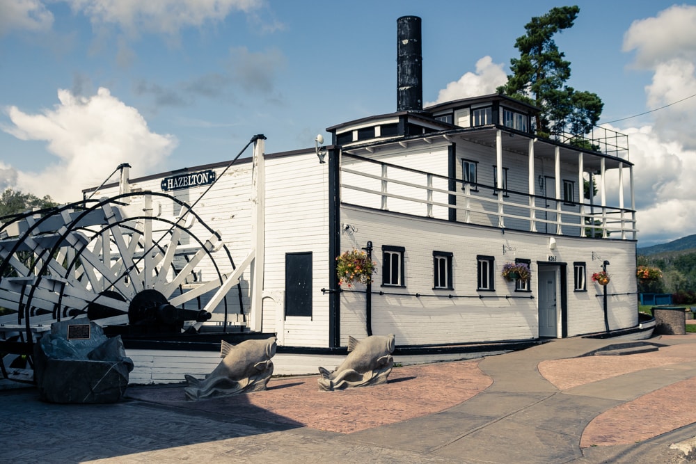 Replica sternwheeler at Polly Sargent Park