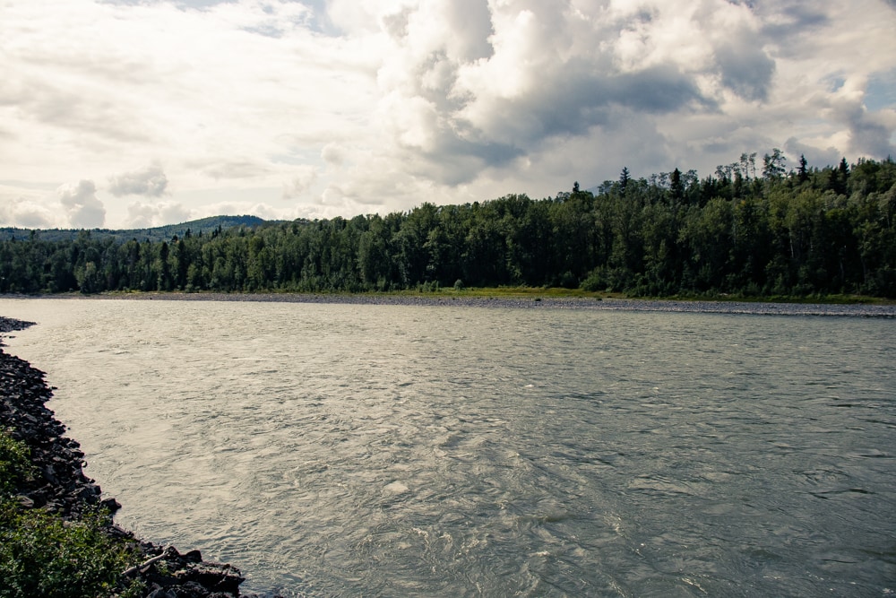 The Skeena River near Hazelton